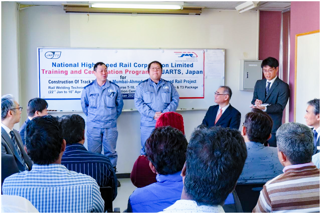 Track training partnership with JARTS, the Rail Welding Technician course1 Jan-2025